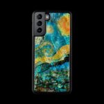 Maciņi Ikins  case for Samsung Galaxy S21+ starry night black 