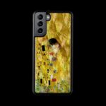 Dėklai Ikins  case for Samsung Galaxy S21+ kiss black 