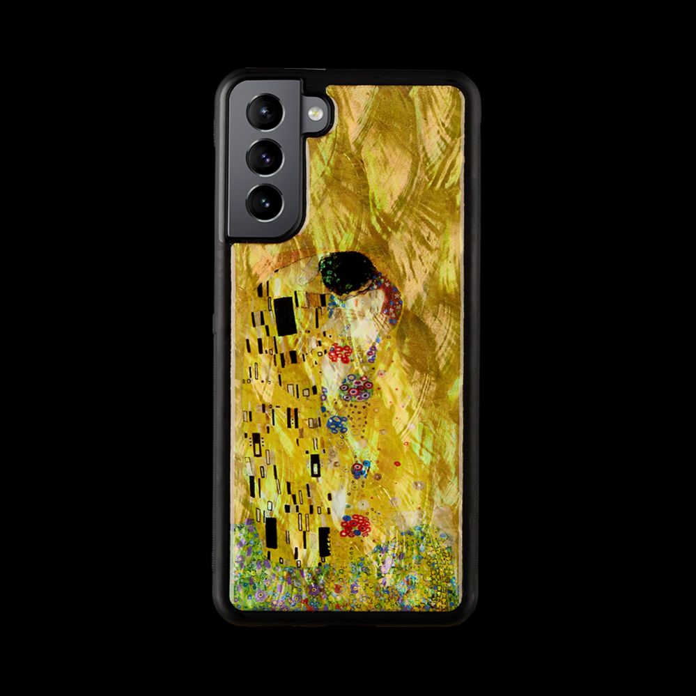 Maciņi Ikins case for Samsung Galaxy S21+ kiss black