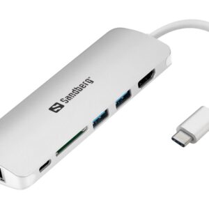 Parveidotājs Sandberg  136-18 HUB USB 