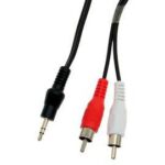 Cable Sbox  3.5mm M.->2 X RCA M, 2M 3.5-2RCA-M/M-2 