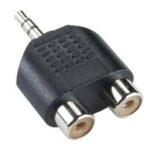 Adapteris Sbox  3.5mm M.->2 X 3.5mm F. AD.3.5-2X3.5 