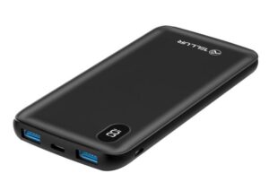 Ārējais akumulators Tellur  Power Bank PD100 10000mAh black 