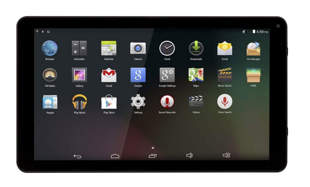 Tahvelarvuti Denver TIQ-10394 10.1/32GB/1GBWI-FI/ANDROID8.1/BLACK