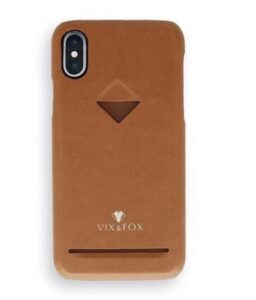 Maciņi VixFox Apple Card Slot Back Shell for Iphone XSMAX caramel brown 