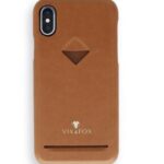 Ümbrised VixFox  Card Slot Back Shell for Samsung S9 caramel brown 
