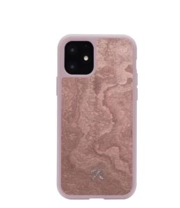 Aizmugurējais vāciņš Woodcessories Apple Stone Edition iPhone 11 canyon red sto062 