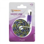 Lādēšanas ierīces un kabeļi Sbox  USB->Micro USB 2.0 M/M 1m colorfull blister purple 
