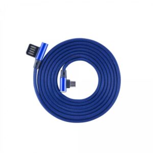 Laadijad ja juhtmed Sbox  USB->Micro USB 90 M/M 1.5m USB-MICRO-90BL blueberry blue 