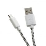 Įkrovikliai ir kabeliai Sbox  USB-1031W USB->Micro USB 1M white 
