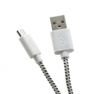 Laadijad ja juhtmed Sbox  USB-1031W USB->Micro USB 1M white 