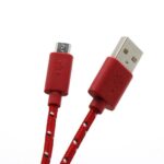 Lādēšanas ierīces un kabeļi Sbox  USB->Micro USB 1M USB-1031R red 