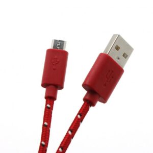 Laadijad ja juhtmed Sbox  USB->Micro USB 1M USB-1031R red 