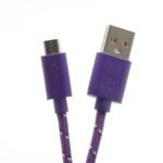Lādēšanas ierīces un kabeļi Sbox  USB->Micro USB 1M USB-1031U purple 