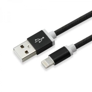 Cables and wires Sbox  USB 2.0 8 Pin IPH7-B black 