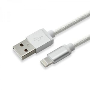 Cables and wires Sbox  USB 2.0 8 Pin IPH7-S silver 