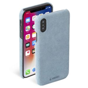 Dėklai Krusell Apple Broby Cover Apple iPhone XS Max blue 