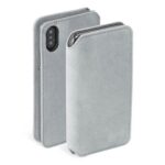 Dėklai Krusell Apple Broby 4 Card SlimWallet Apple iPhone XS light grey 