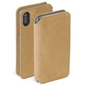 Dėklai Krusell Apple Broby 4 Card SlimWallet Apple iPhone XS cognac 