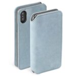 Cases Krusell Apple Broby 4 Card SlimWallet Apple iPhone XS Max light blue 