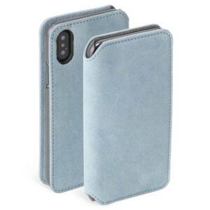 Dėklai Krusell Apple Broby 4 Card SlimWallet Apple iPhone XS Max light blue 
