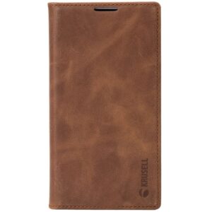 Dėklai Krusell  Sunne 2 Card Foliowallet Sony Xperia L2 vintage cognac 