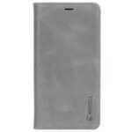 Knygos tipo dėklas dėklai Krusell Apple Sunne 4 Card FolioWallet Apple iPhone XS Max vintage grey 