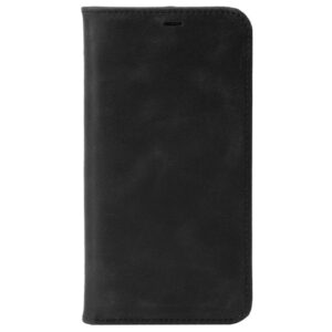 Knygos tipo dėklas dėklai Krusell Apple Sunne 4 Card FolioWallet Apple iPhone XS Max vintage black 