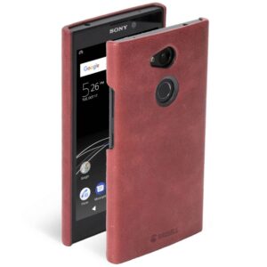 Dėklai Krusell  Sunne Cover Sony Xperia L2 vintage red 
