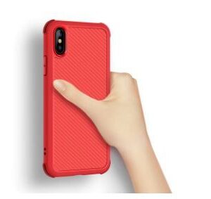 Dėklai Devia Apple Shark1 Shockproof Case iPhone XS Max (6.5) red