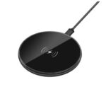 Lādēšanas ierīces un kabeļi Devia  Aurora Series Ultra-slim Wireless Quick Charger (V2) (10W) black 