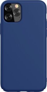Maciņi Devia Apple Nature Series Silicone Case iPhone 11 Pro Max blue