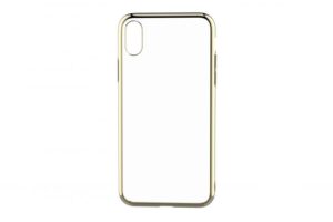 Dėklai Devia  Glitter soft case (TPU) iPhone XS/X(5.8) gold 