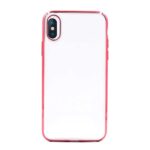 Maciņi Devia  Glitter soft case (TPU) iPhone XS/X(5.8) red 