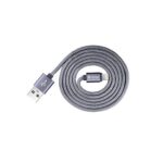 Зарядные устройства и провода Devia  Fashion Series Cable for Lightning (MFi, 2.4A 1.2M) grey 