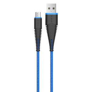 Kaabel Devia  Fish 1 Series Cable for Micro USB (5V 2.4A,1.5M) blue
