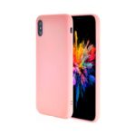 Aizmugurējais vāciņš Devia Apple Nature Series Silicone Case iPhone XR (6.1) pink 
