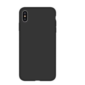 Maciņi Devia Apple Nature Series Silicone Case iPhone XS Max (6.5) black