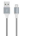 Cables and wires Devia  Pheez Series Cable for Micro USB (5V 2.4A,1M) grey