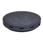 Bezvadu lādētājs Devia  UFO 10in1 HUB wireless charger gray 