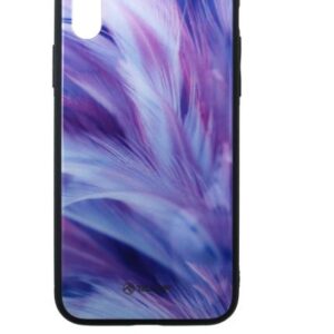 Ümbrised Tellur Apple Cover Glass print for iPhone XS feather 