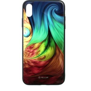 Maciņi Tellur Apple Cover Glass print for iPhone XS MAX mesmeric 