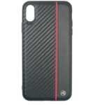 Ümbrised Tellur Apple Cover Carbon for iPhone XS MAX black 