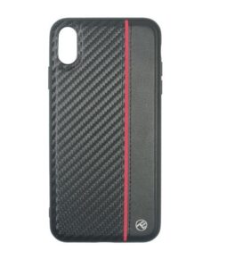 Ümbrised Tellur Apple Cover Carbon for iPhone XS MAX black 