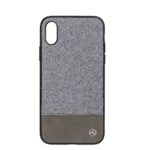 Чехлы Tellur Apple Cover Synthetic Leather Glitter II for iPhone X/XS silver 