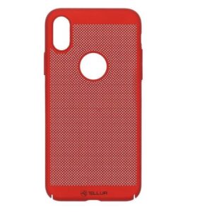 Maciņi Tellur Apple Cover Heat Dissipation for iPhone X/XS red 