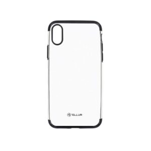 Cases Tellur Apple Cover Silicone Electroplated for iPhone X/XS black 