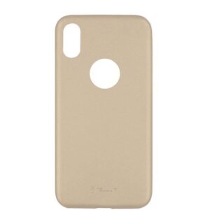 Maciņi Tellur Apple Cover Slim Synthetic Leather for iPhone X/XS gold 