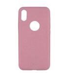 Dėklai Tellur Apple Cover Slim Synthetic Leather for iPhone X/XS pink 