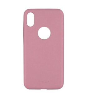 Maciņi Tellur Apple Cover Slim Synthetic Leather for iPhone X/XS pink 
